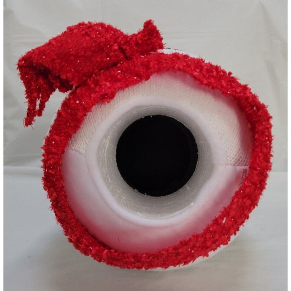 Home Accents Holiday 14.5" Fabric Snowman Head Christmas Tree Topper #TXF2301 - Picture 10 of 16